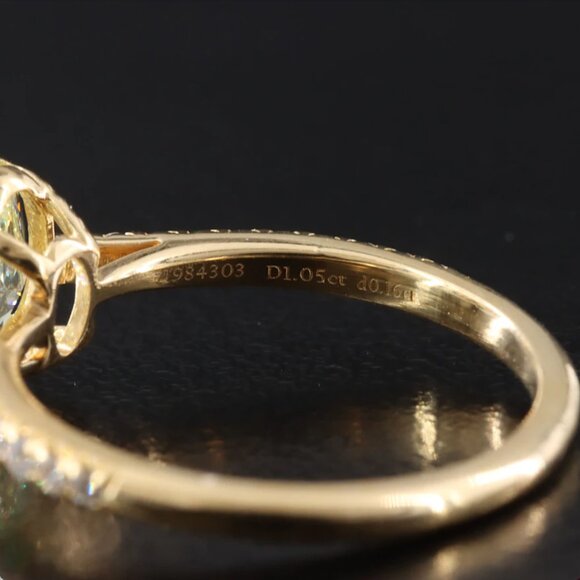 Tiffany & Co. Novo 18K 1.21 CTW IF Fancy Yellow Diamond Engagement Ring - Picture 7 of 12